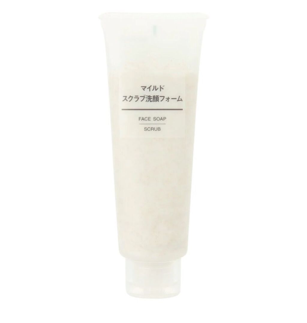 マイルドスクラブ洗顔フォーム/無印良品/スクラブ・ゴマージュを使ったクチコミ(1枚目)
