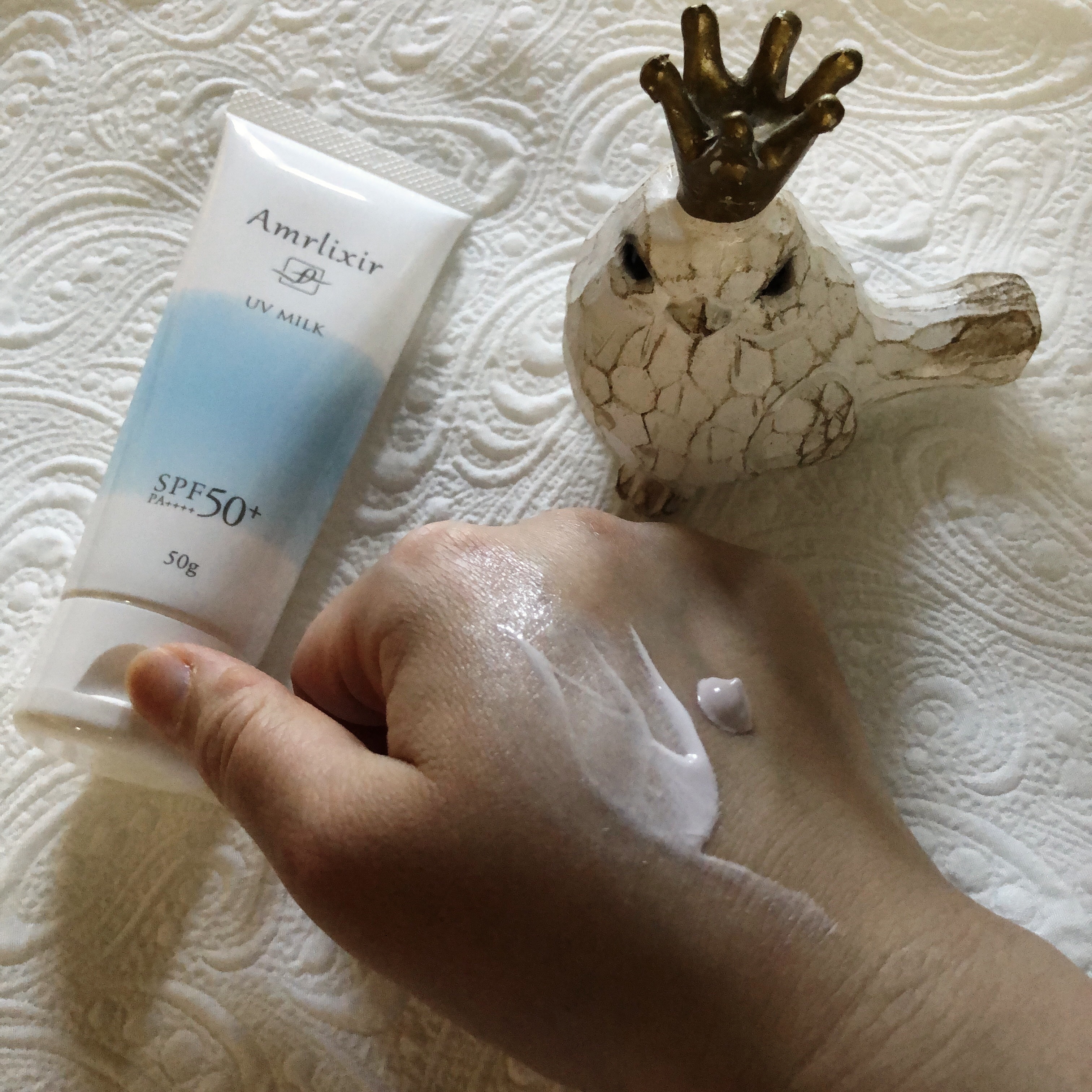 アムリクシア UVミルク/Amrlixir/日焼け止め・UVケアを使ったクチコミ（2枚目）