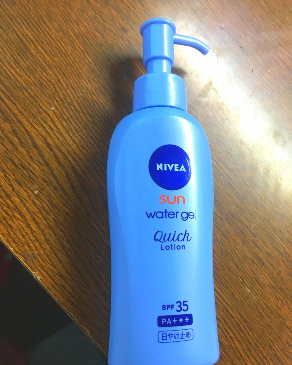 ニベアサン ウォータージェル クイックローション/ニベア/日焼け止め・UVケアを使ったクチコミ(1枚目)