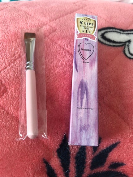 フーミー アイブロウブラシ 熊野筆/WHOMEE/メイクブラシを使ったクチコミ(1枚目)