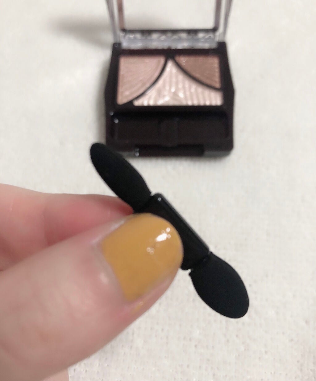 ジューシーピュアアイズ/キャンメイク/アイシャドウパレットを使ったクチコミ(3枚目)