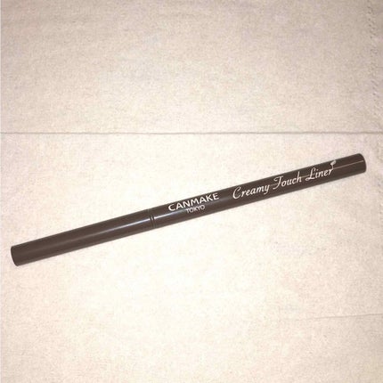 クリーミータッチライナー/キャンメイク/ジェルアイライナーを使ったクチコミ(1枚目)