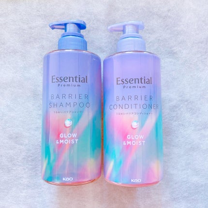 エッセンシャル プレミアム うるおいバリアシャンプー/コンディショナー グロウ&モイスト/エッセンシャル/市販シャンプーを使ったクチコミ(1枚目)