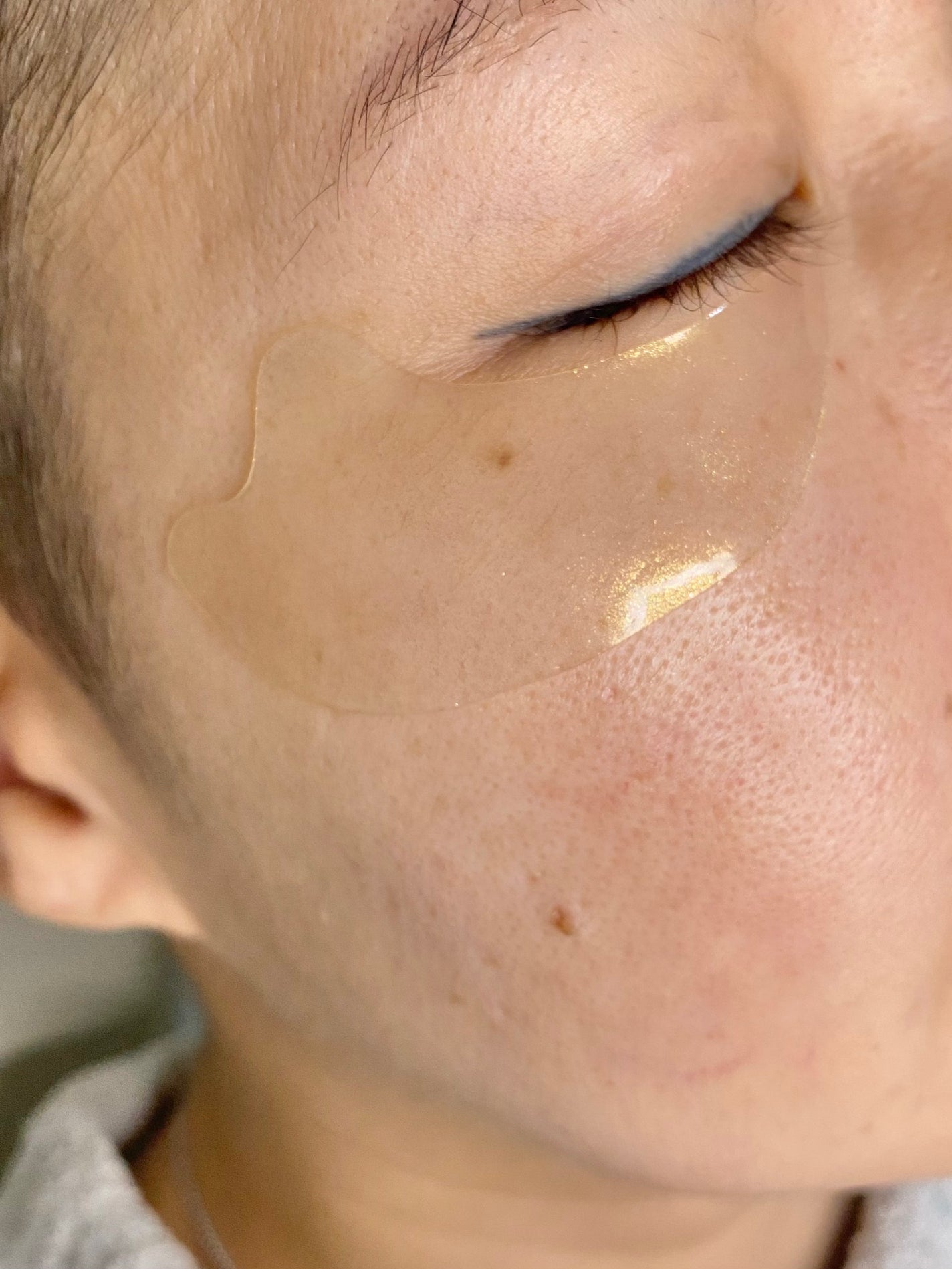 GOLD COLLAGEN DUAL EYE PATCH/SNP/アイケア・アイクリームを使ったクチコミ(4枚目)