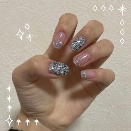 ジェルネイル(ライト対応)/セリア/ジェルネイルを使ったクチコミ(1枚目)