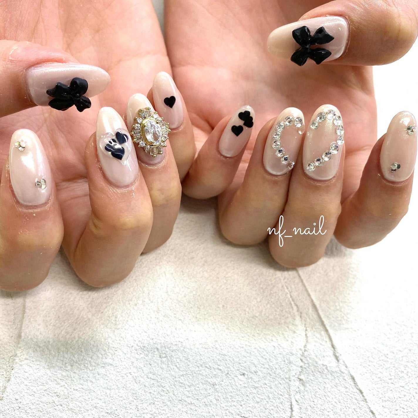 Natsumi◎nailist on LIPS 「.持ち込み.#ネイル#ネイルデザイン#ネイルアート#ジェ..」(2枚目)