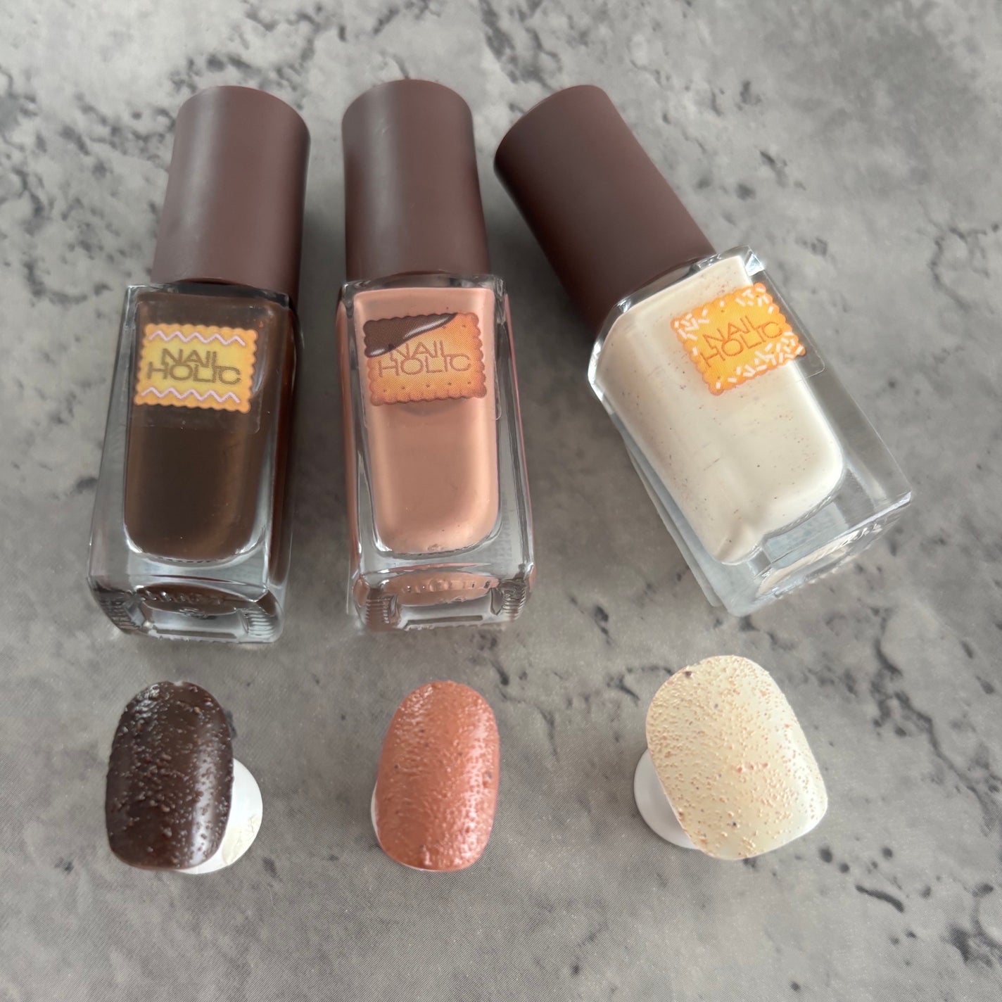 ネイルホリック リミテッドカラー Winter Sweet Biscuit/ネイルホリック/マニキュアを使ったクチコミ(1枚目)