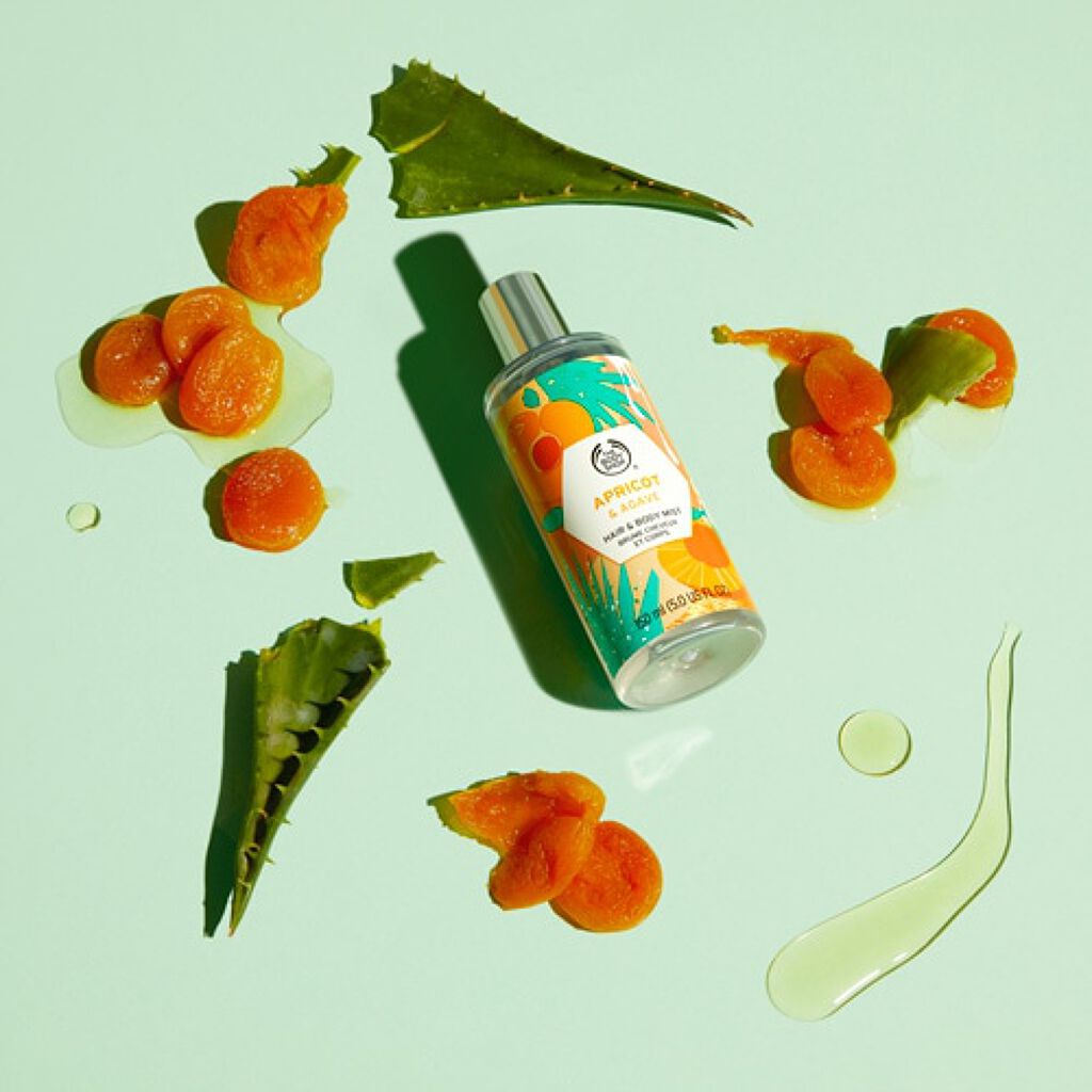 ヘア&ボディミスト アプリコット&アガベ THE BODY SHOP