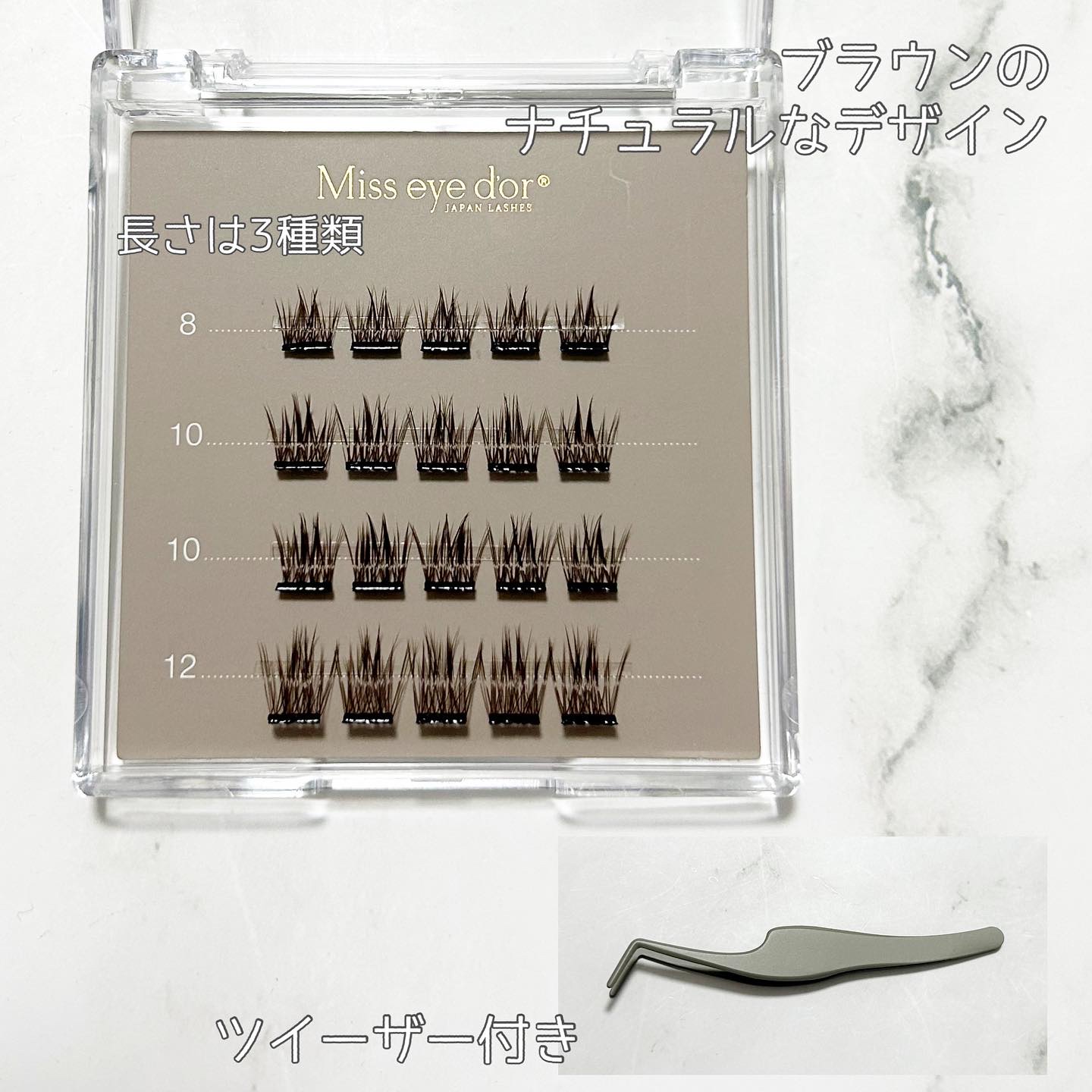 1秒まつエク/Miss eye d'or/つけまつげを使ったクチコミ（3枚目）