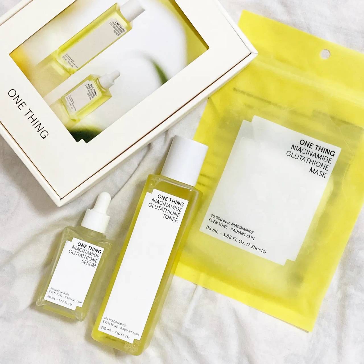 ナイアシンアミドグルタチオントナー/ONE THING/化粧水を使ったクチコミ（1枚目）