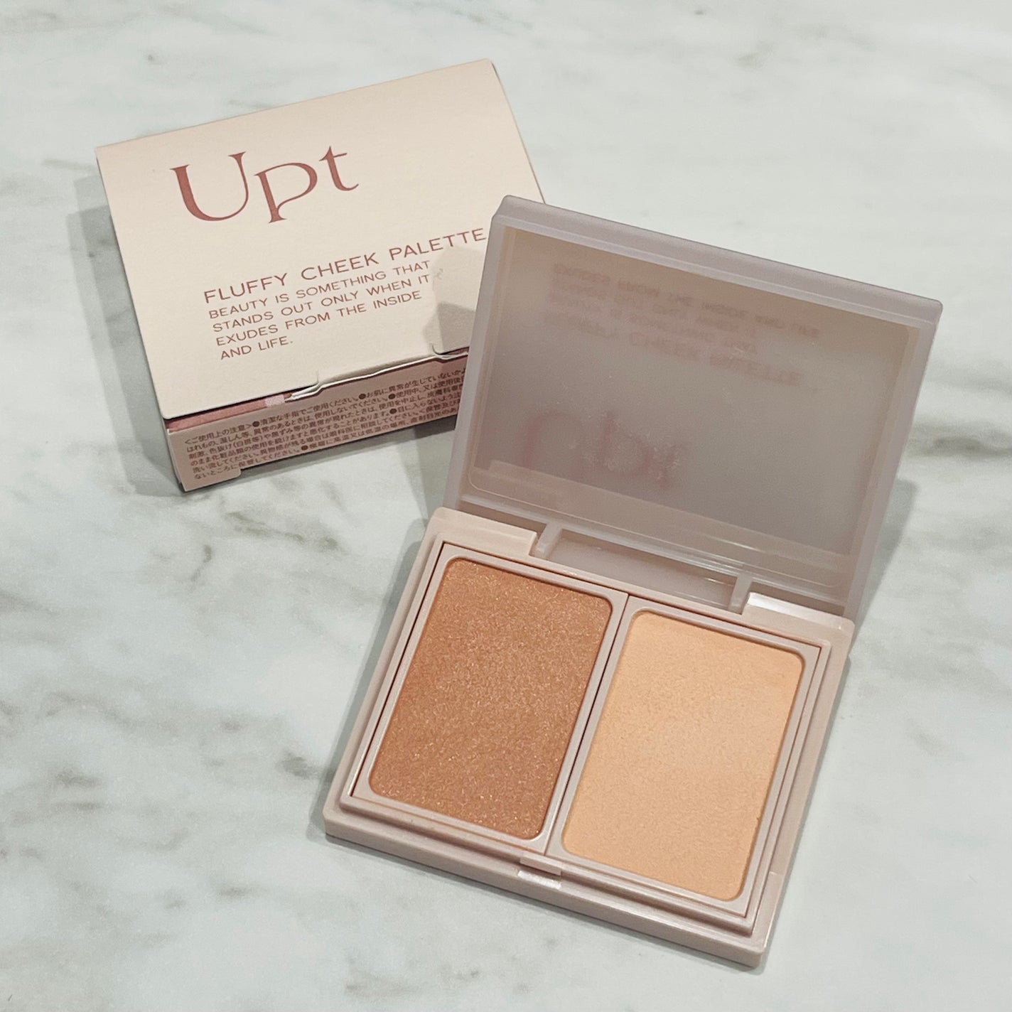 Upt FLUFFY CHEEK PALETTE /Upt/パウダーチークを使ったクチコミ(1枚目)