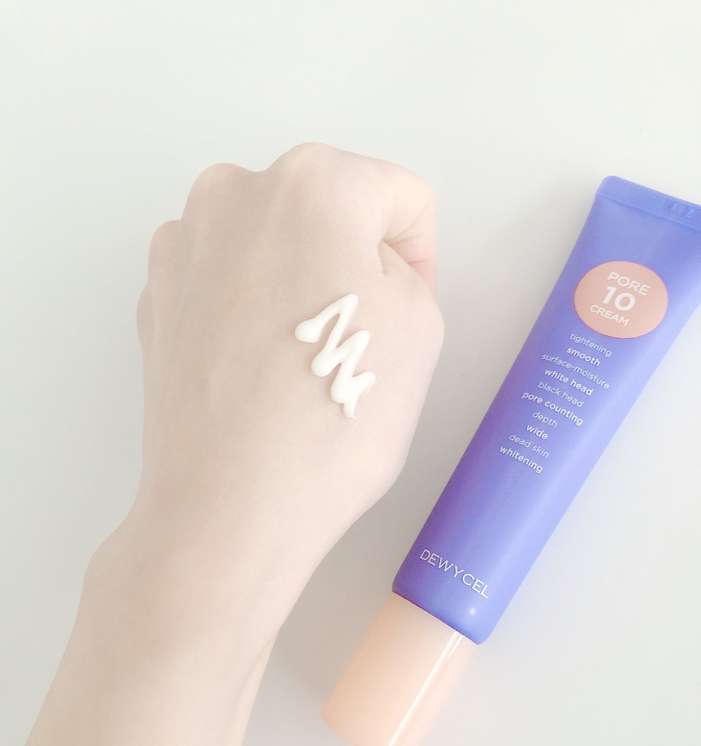 ポアーテンクリーム/DEWYCEL/化粧下地を使ったクチコミ(4枚目)