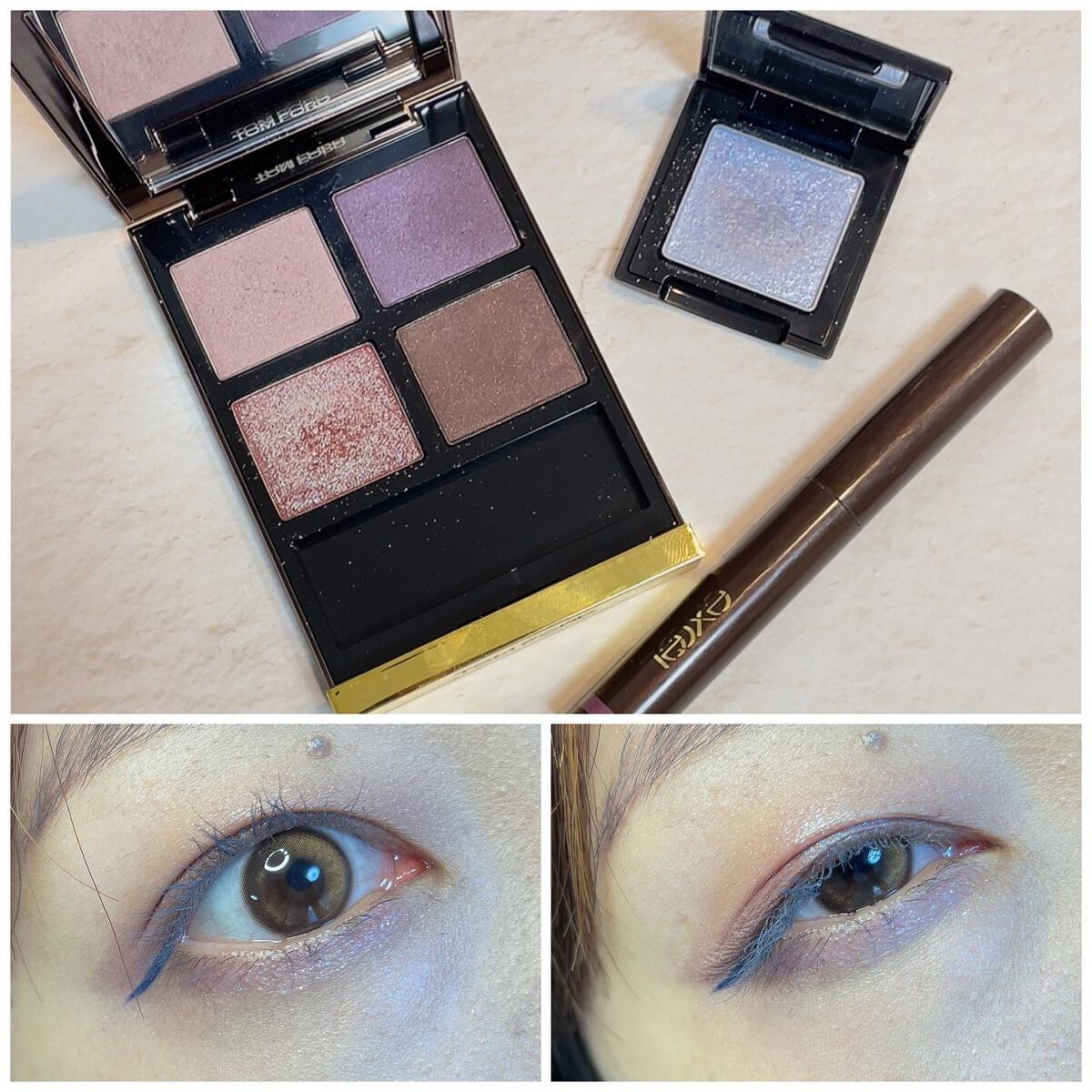 アイ カラー クォード/TOM FORD BEAUTY/アイシャドウパレットを使ったクチコミ(2枚目)