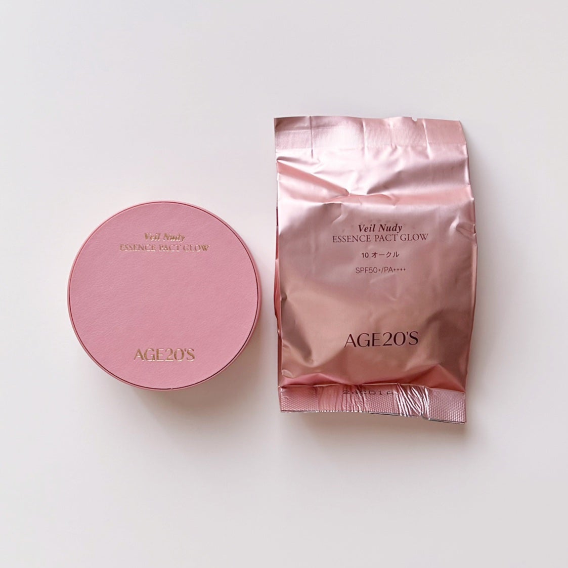 ヴェールヌーディ エッセンスパクトグロウ/AGE20’s/クリーム・エマルジョンファンデーションを使ったクチコミ(4枚目)