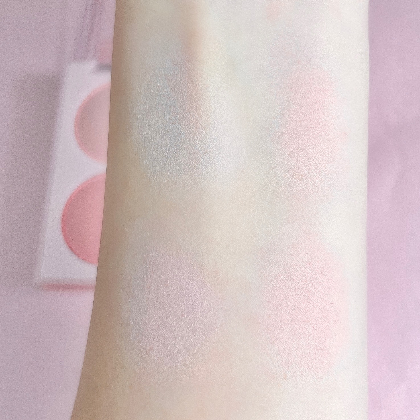 ブレンディングムードチーク/dasique/パウダーチークを使ったクチコミ（3枚目）