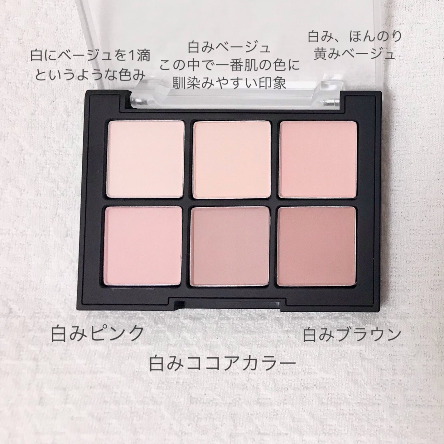 ブラーフィニシュシャドウパレット/Dinto/アイシャドウパレットを使ったクチコミ(3枚目)