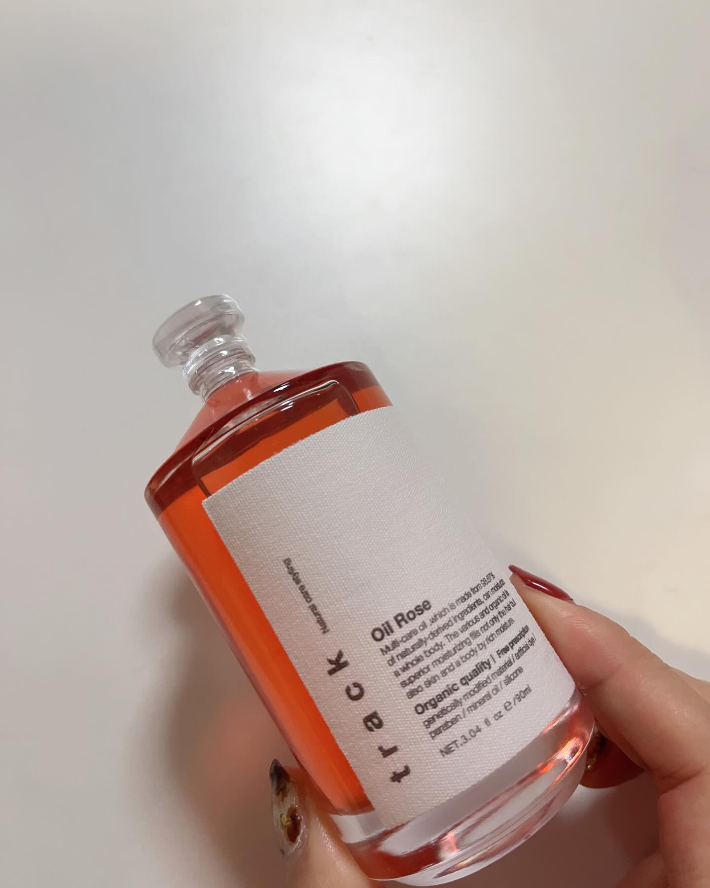 トラック オイル ローズ/track/ヘアオイルを使ったクチコミ（2枚目）