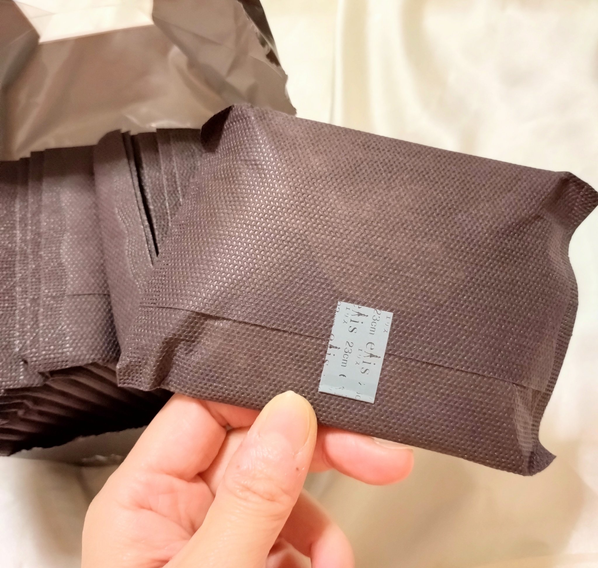 素肌のきもち超スリムシンプルデザイン/エリス/ナプキンを使ったクチコミ（2枚目）