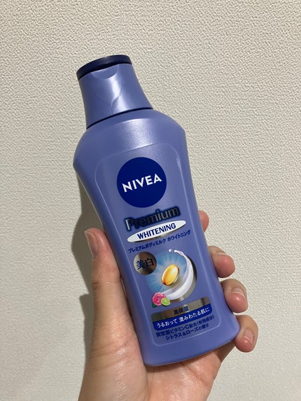 プレミアムボディミルク ホワイトニング【医薬部外品】		/ニベア/ボディミルクを使ったクチコミ(1枚目)