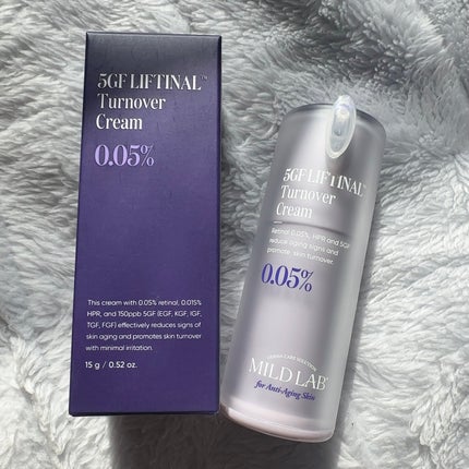5GF リフティナル ターンオーバー クリーム /次世代レチノール/Mildlab/フェイスクリームを使ったクチコミ(2枚目)