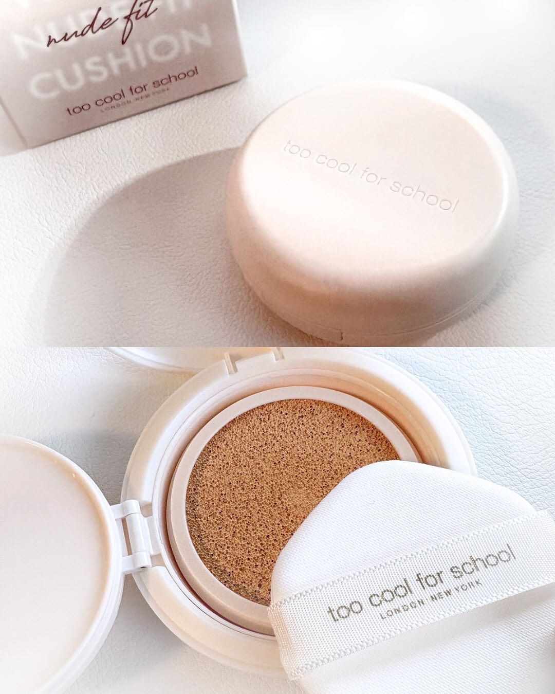 フィクシングヌードクッション/too cool for school/クッションファンデーションを使ったクチコミ（3枚目）