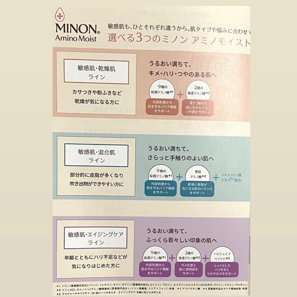ミノン アミノモイスト モイストチャージ ミルク/ミノン/乳液を使ったクチコミ（2枚目）