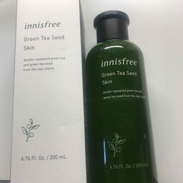 グリーンティーシード スキン/innisfree/化粧水を使ったクチコミ（1枚目）