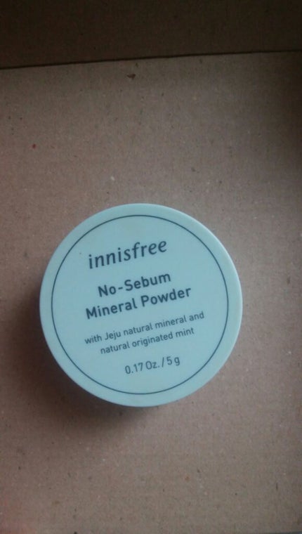 ノーセバム ミネラルパウダー/innisfree/ルースパウダーを使ったクチコミ(1枚目)