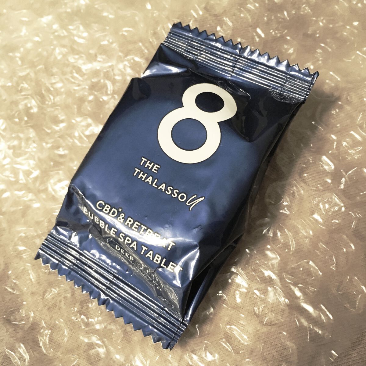 エイトザタラソ ユー CBD＆リトリート バブルスパ タブレット入浴料 ディープ/エイトザタラソ/炭酸系入浴剤を使ったクチコミ（1枚目）