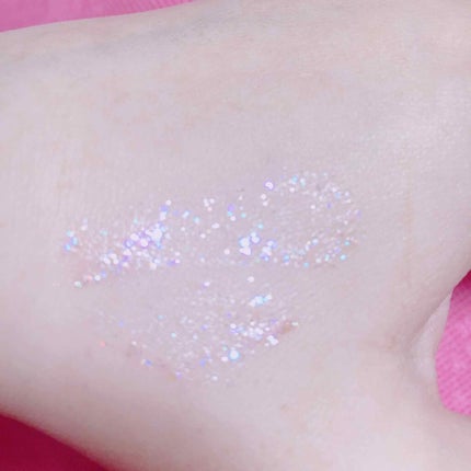 ゲットルーズグリッタージェル/unleashia/グリッターを使ったクチコミ(2枚目)