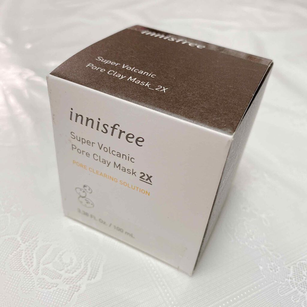 スーパーヴォルカニック　ポア　クレイマスク/innisfree/洗い流すパック・マスクを使ったクチコミ（2枚目）