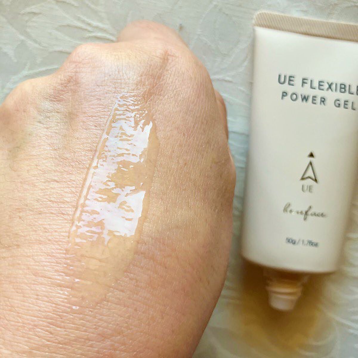 ウエ フレキシブル パワージェル/be reface/フェイスクリームを使ったクチコミ（3枚目）