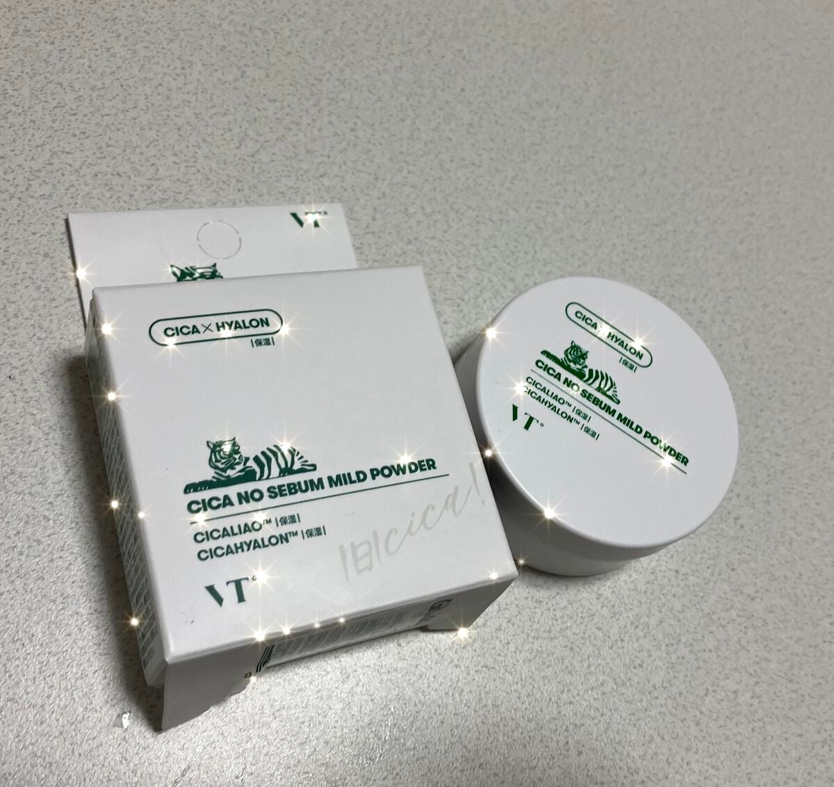 CICA ノーセバム マイルドパウダー/VT/ルースパウダーを使ったクチコミ(1枚目)