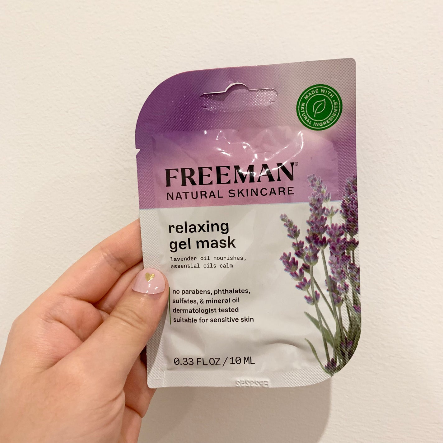 relaxing gel mask Freeman Beauty