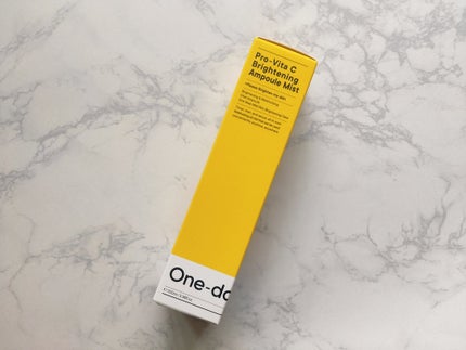 プロビタC ブライトニングアンプルミスト/One-day's you/ミスト状化粧水を使ったクチコミ(6枚目)