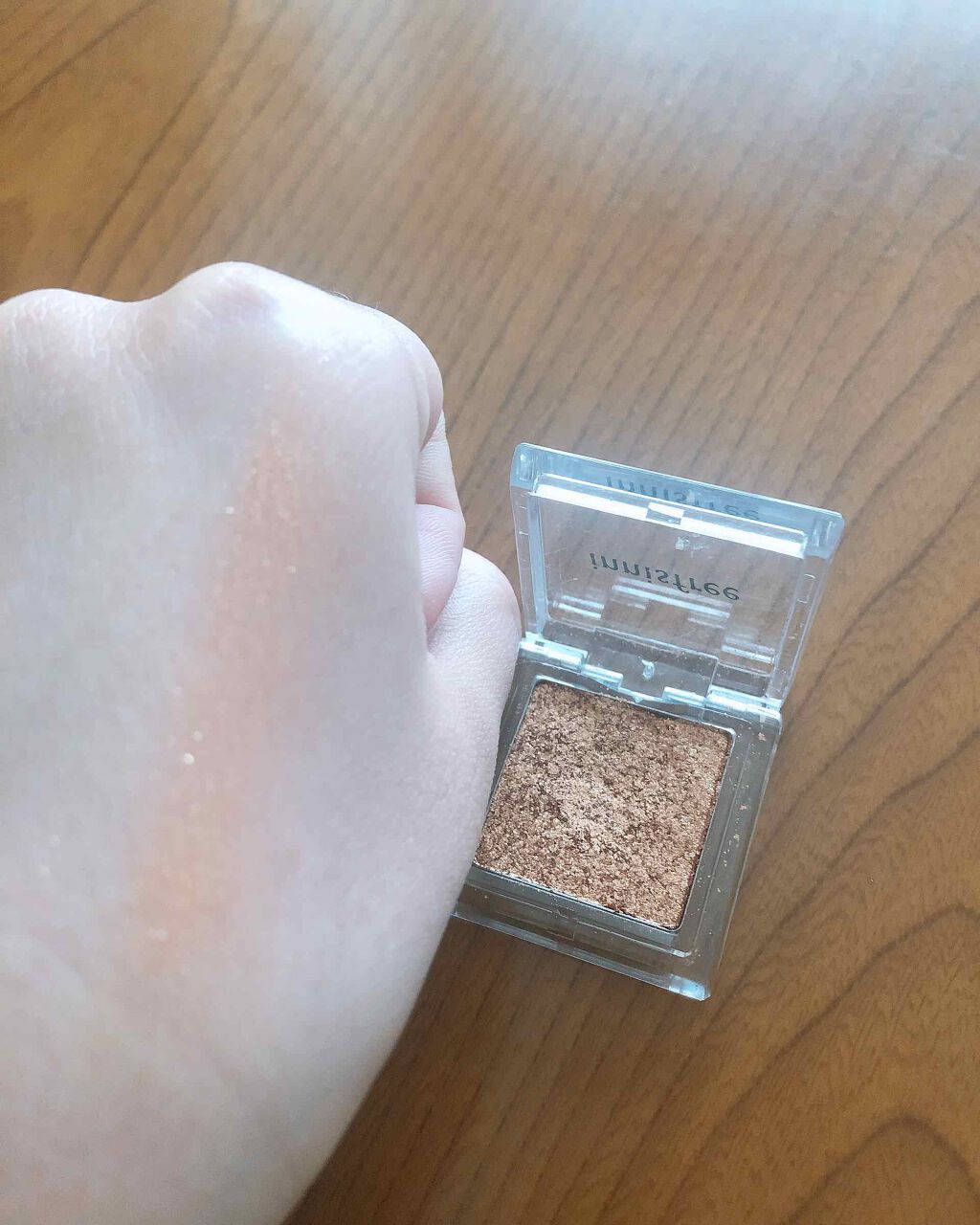 マイアイシャドウ グリッター/innisfree/単色アイシャドウを使ったクチコミ（3枚目）