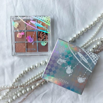 クォーツ 9色アイシャドウパレット(ドリームランドアイシャドウ)/ZEESEA/アイシャドウパレットを使ったクチコミ(9枚目)