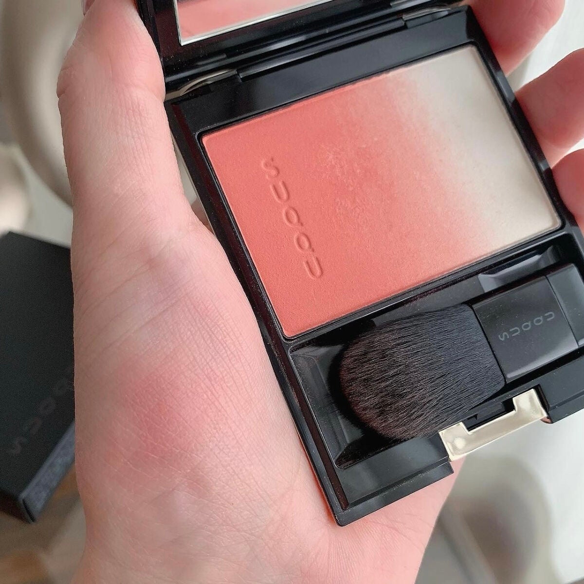 ピュア カラー ブラッシュ/SUQQU/パウダーチークを使ったクチコミ(2枚目)