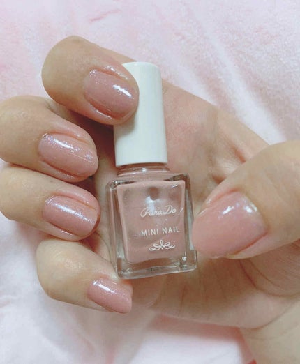 ミニネイル/パラドゥ/マニキュアを使ったクチコミ(1枚目)