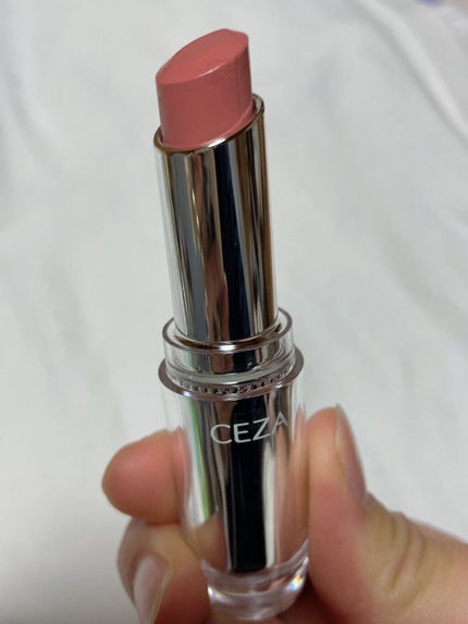 ラスティンググロスリップ/CEZANNE/口紅を使ったクチコミ(3枚目)