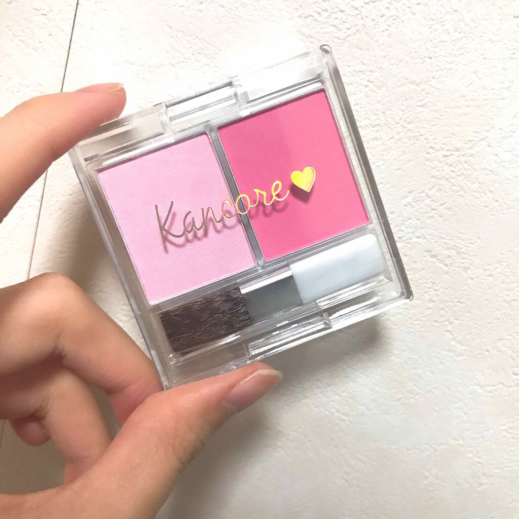 カンコレ チーク/DAISO/パウダーチークを使ったクチコミ(1枚目)