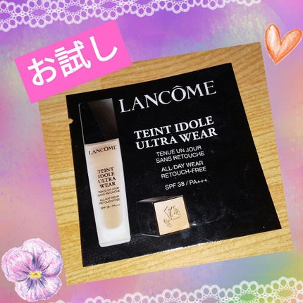 タンイドル ウルトラ ウェア リキッド/LANCOME/リキッドファンデーションを使ったクチコミ(1枚目)