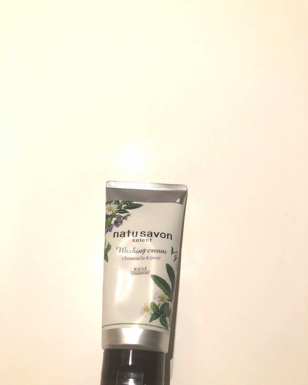 natu savon select ボディミルク モイストのクチコミ「こちらは心地よいカモミール&ペアの香り⭐︎
使用感はもっちりともこもこした泡で
擦らず泡で洗え.....」（1枚目）