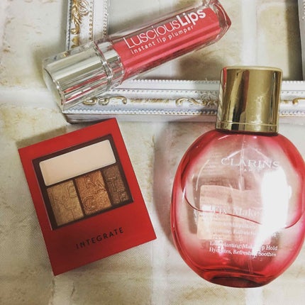 フィックス メイクアップ/CLARINS/ミスト状化粧水を使ったクチコミ(1枚目)