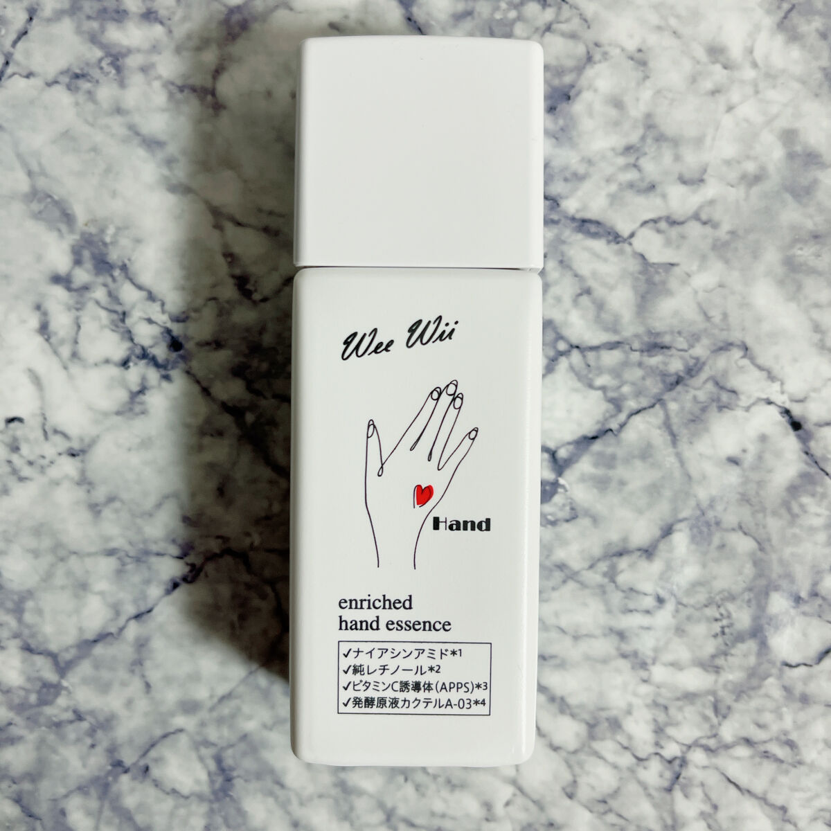 エンリッチドハンドエッセンス/WeeWii/ハンドクリームを使ったクチコミ（1枚目）