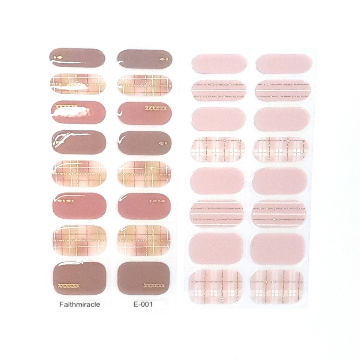 【新作選べる180種類】フルカバータイプネイルシール ジェルネイルステッカー/faithmiracle/ネイルシールを使ったクチコミ(2枚目)