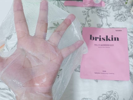 リアル フィット セカンドスキン マスク/briskin/シートマスク・パックを使ったクチコミ(2枚目)