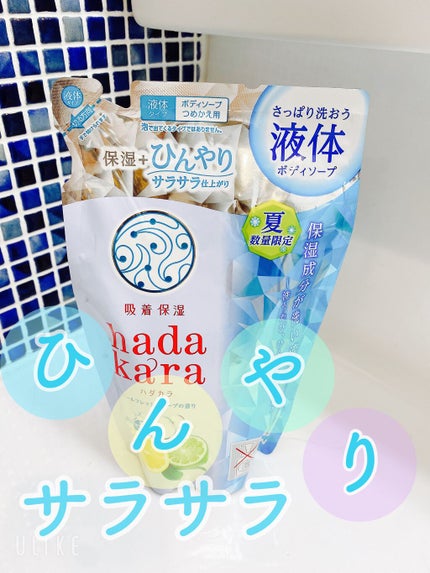 hadakaraボディソープ 保湿+ひんやりサラサラ仕上がり クールフレッシュソープの香り つめかえ用/hadakara/ボディソープの画像
