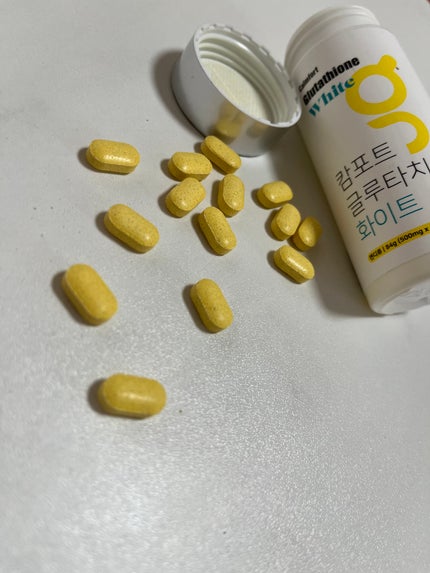 グルタチオン ホワイトサプリ/calmfort/美容サプリメントを使ったクチコミ(2枚目)