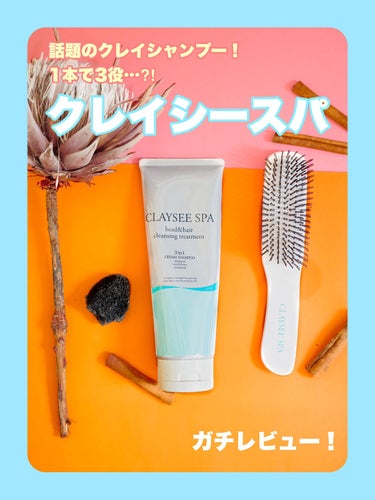 ヘッド＆ヘアクレンジングトリートメント/CLAYSEE SPA/シャンプー・コンディショナーを使ったクチコミ（1枚目）